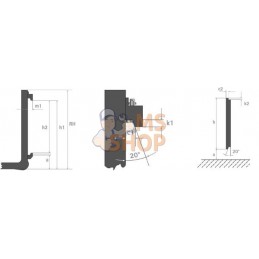 Bâti pour fourche de chargeur 1200/2500kg | UNBRANDED Bâti pour fourche de chargeur 1200/2500kg | UNBRANDEDPR#752243