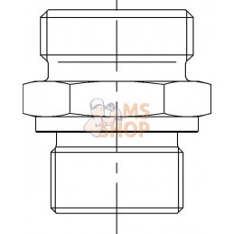 Raccord 10L - 3/8BSP | UNBRANDED Raccord 10L - 3/8BSP | UNBRANDEDPR#485379