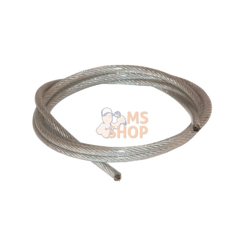 Câble en acier revêtement en PVC 2/3 mm | UNBRANDED Câble en acier revêtement en PVC 2/3 mm | UNBRANDEDPR#856043