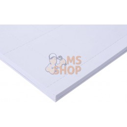 Carte de prix 47x21 mm format A4 | UNBRANDED Carte de prix 47x21 mm format A4 | UNBRANDEDPR#876502