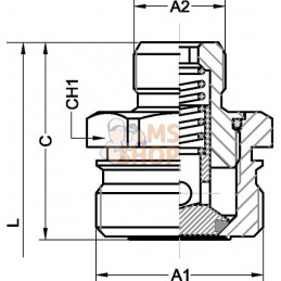 Valve de freinage 1/2-M36x200 | UNBRANDED Valve de freinage 1/2-M36x200 | UNBRANDEDPR#779134