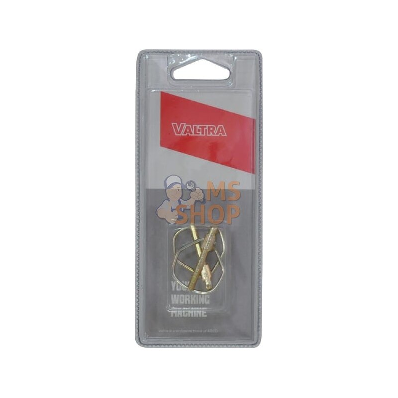 Goupille clips 3.8mm (2x) | VALTRA BLISTER Goupille clips 3.8mm (2x) | VALTRA BLISTERPR#1111065