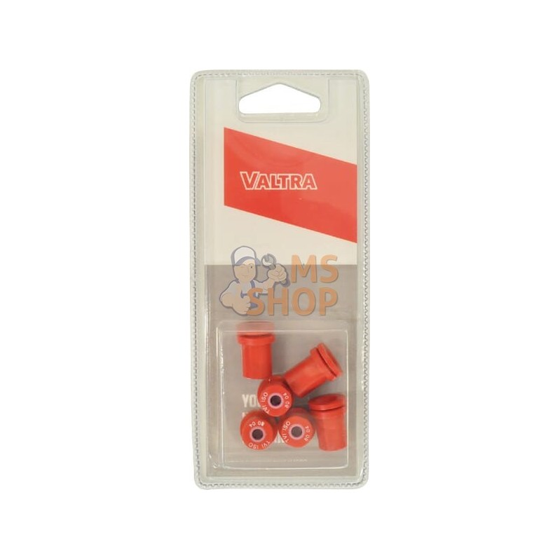 Buse conique 80° rouge (6x) | VALTRA BLISTER Buse conique 80° rouge (6x) | VALTRA BLISTERPR#1111645