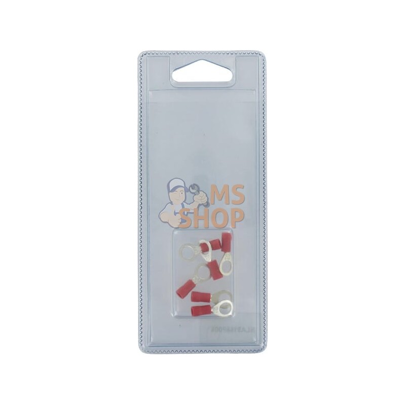 Cosses rondes rouge Ø6mm (6x) | VALTRA BLISTER Cosses rondes rouge Ø6mm (6x) | VALTRA BLISTERPR#1111944