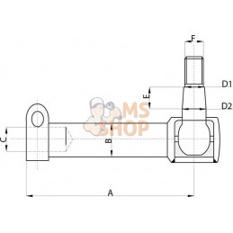 Rotule de direction ZF | ZF Rotule de direction ZF | ZFPR#662022