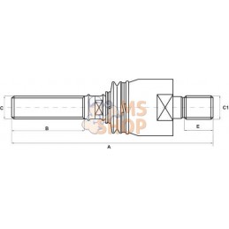 Rotule de direction axiale | ZF Rotule de direction axiale | ZFPR#662059