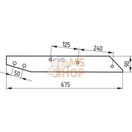 Landside rear Unia, right PO 738 | UNIA Landside rear Unia, right PO 738 | UNIAPR#1024935