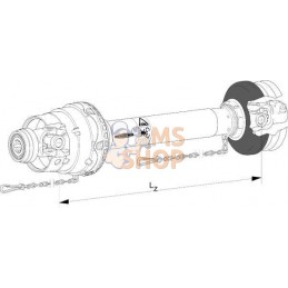 Cardan grand angle WWE 2380 L: 1010mm, Walterscheid | WALTERSCHEID Cardan grand angle WWE 2380 L: 1010mm, Walterscheid | WALTERS