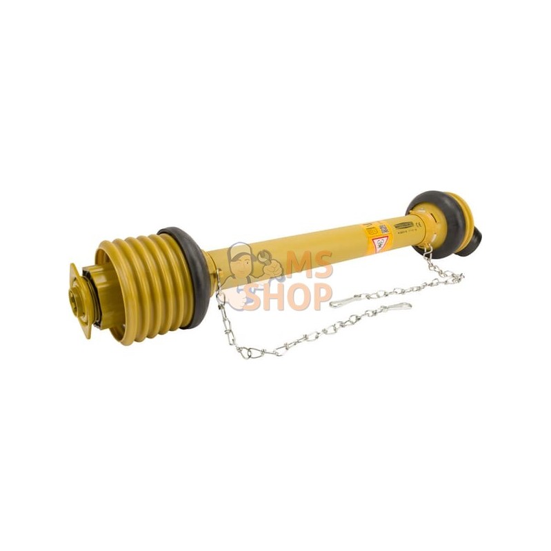 Arbre de transmission W2200 L : 710mm, avec limiteur à cames en étoile K32B, Walterscheid | WALTERSCHEID Arbre de transmission W