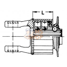 Embrayage K32 60 daNM | WALTERSCHEID Embrayage K32 60 daNM | WALTERSCHEIDPR#820485