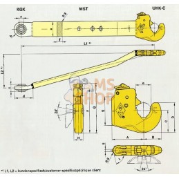 Crochet d'attelage type C1 cat.4 | WALTERSCHEID Crochet d'attelage type C1 cat.4 | WALTERSCHEIDPR#1024339