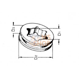 Bague à gorge Ø63mm SC35 | WALTERSCHEID Bague à gorge Ø63mm SC35 | WALTERSCHEIDPR#971782