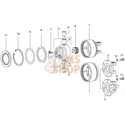 Bloc ressorts K64/22 235daNm | WALTERSCHEID Bloc ressorts K64/22 235daNm | WALTERSCHEIDPR#820521