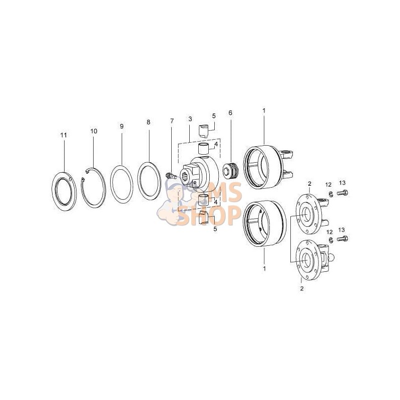 Bloc ressorts K64/22 235daNm | WALTERSCHEID Bloc ressorts K64/22 235daNm | WALTERSCHEIDPR#820521