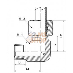 Coude male 6LL-M6 | VOSS Coude male 6LL-M6 | VOSSPR#585802