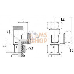 Té renversé orientable 6S | VOSS Té renversé orientable 6S | VOSSPR#585817