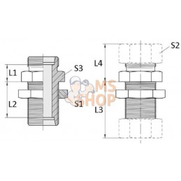 Raccord cloison 6L | VOSS Raccord cloison 6L | VOSSPR#512766