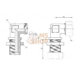 Coude passe cloison 6L | VOSS Coude passe cloison 6L | VOSSPR#585664