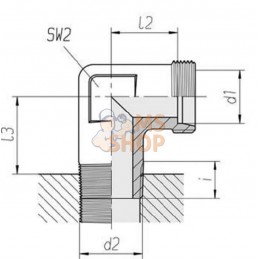 Coude mâle 6L-M10 | VOSS Coude mâle 6L-M10 | VOSSPR#585519