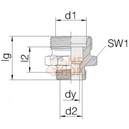 Union de réduction 8L - 6L | VOSS Union de réduction 8L - 6L | VOSSPR#512737