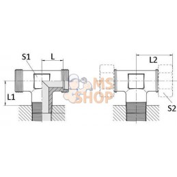 Té 8S - 1/4 BSP | VOSS Té 8S - 1/4 BSP | VOSSPR#585887