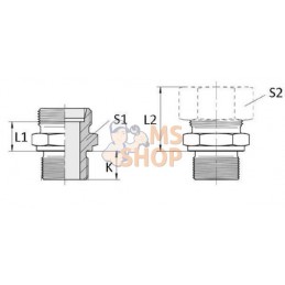 Raccord 35L - M42 | VOSS Raccord 35L - M42 | VOSSPR#512508