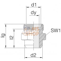 Union mâle à souder 12L | VOSS Union mâle à souder 12L | VOSSPR#585440