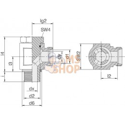 Raccord orientable 12L-1/2BSP | VOSS Raccord orientable 12L-1/2BSP | VOSSPR#586129