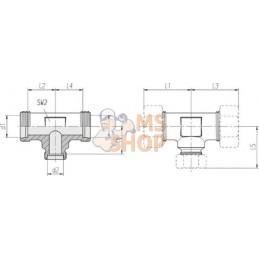 Té 12L-12L-8L | VOSS Té 12L-12L-8L | VOSSPR#585973