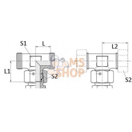 Té orientable 20S | VOSS Té orientable 20S | VOSSPR#481463