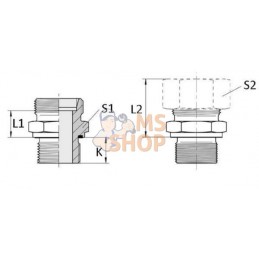 Raccord 12L - M16 | VOSS Raccord 12L - M16 | VOSSPR#481729