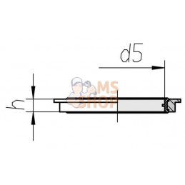 joint NBR M18x1,5 | VOSS joint NBR M18x1,5 | VOSSPR#585619