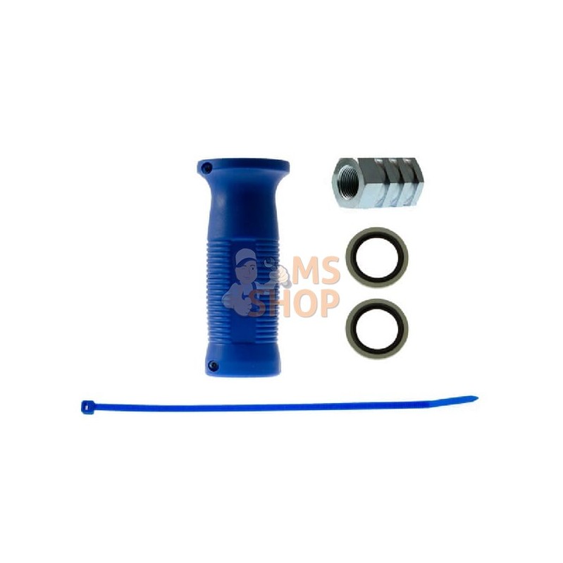 Poignée bleue + raccord M/F 1/2" BSP | VOSS Poignée bleue + raccord M/F 1/2" BSP | VOSSPR#787780