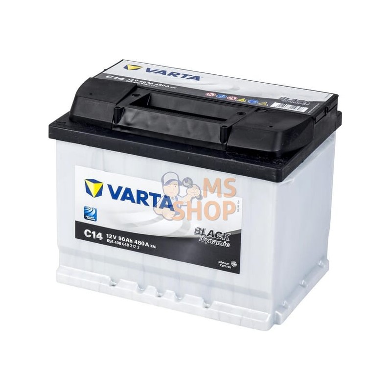 Batterie 12V 56Ah 480A VARTA | VARTA Batterie 12V 56Ah 480A VARTA | VARTAPR#633714