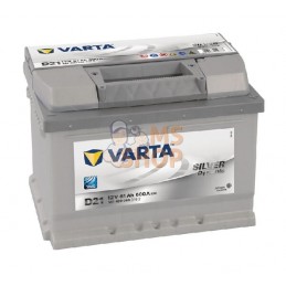 Batterie 12V 61Ah 600A Silver Dynamic VARTA | VARTA Batterie 12V 61Ah 600A Silver Dynamic VARTA | VARTAPR#633704