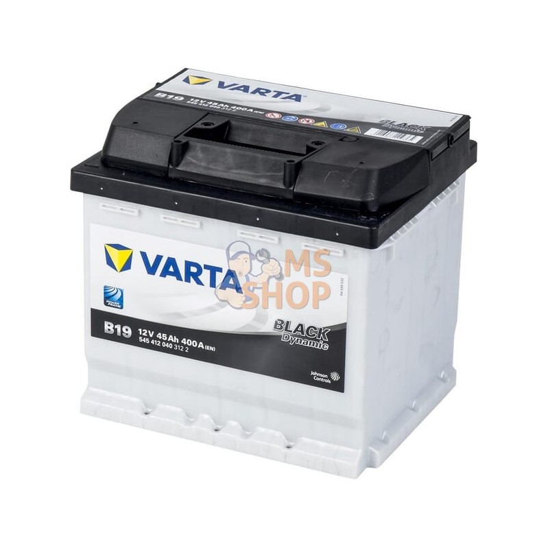 Batterie 12V 45Ah 400A VARTA | VARTA Batterie 12V 45Ah 400A VARTA | VARTAPR#633723