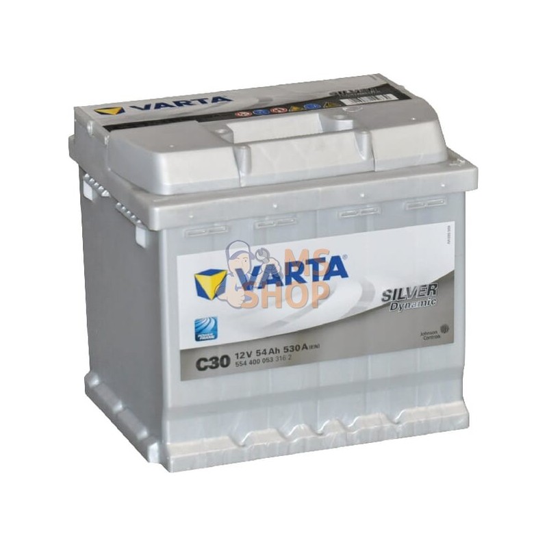 Batterie 12V 54Ah 530A Silver Dynamic VARTA | VARTA Batterie 12V 54Ah 530A Silver Dynamic VARTA | VARTAPR#633705