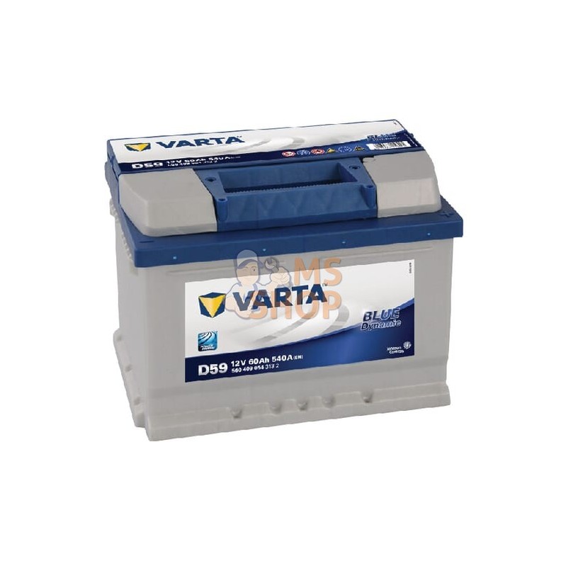 Batterie 12V 60Ah 540A Blue Dynamic VARTA | VARTA Batterie 12V 60Ah 540A Blue Dynamic VARTA | VARTAPR#633711