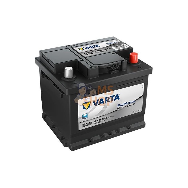 Batterie 12V 45Ah 300A Promotive Black VARTA | VARTA Batterie 12V 45Ah 300A Promotive Black VARTA | VARTAPR#633713