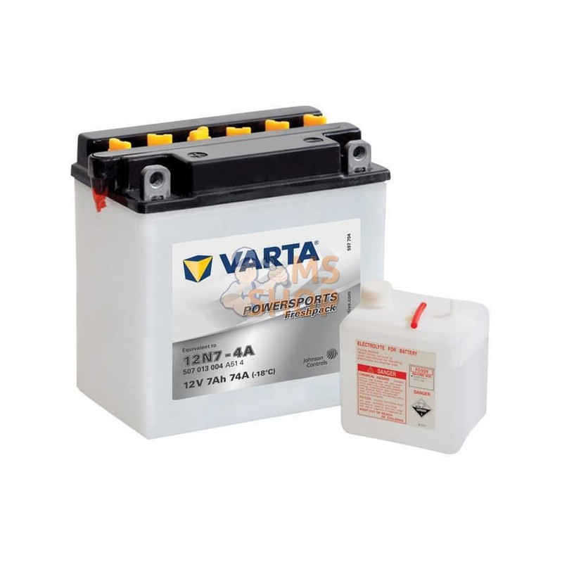 Batterie 12V 7Ah 74A VARTA | VARTA Batterie 12V 7Ah 74A VARTA | VARTAPR#633769