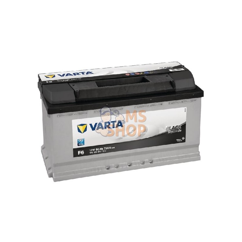 Batterie 12V 90Ah 720A Black Dynamic VARTA | VARTA Batterie 12V 90Ah 720A Black Dynamic VARTA | VARTAPR#633689