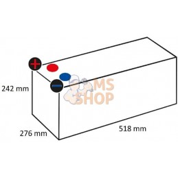 Double usage 12 V 240 Ah 1200 A LED240 | VARTA Double usage 12 V 240 Ah 1200 A LED240 | VARTAPR#970785