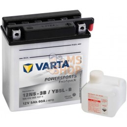 Batterie 12V 5Ah 60A VARTA | VARTA Batterie 12V 5Ah 60A VARTA | VARTAPR#633776