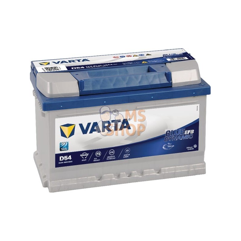 Batterie 12V 65Ah 650A Blue Dynamic VARTA | VARTA Batterie 12V 65Ah 650A Blue Dynamic VARTA | VARTAPR#633680