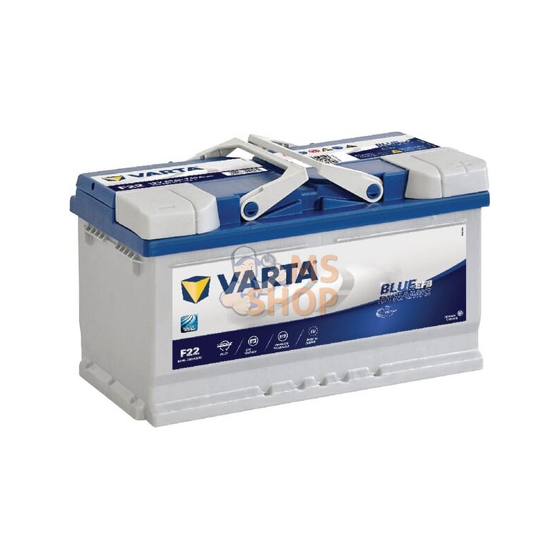 Batterie 12V 80Ah 730A Blue Dynamic EFB VARTA | VARTA Batterie 12V 80Ah 730A Blue Dynamic EFB VARTA | VARTAPR#633670