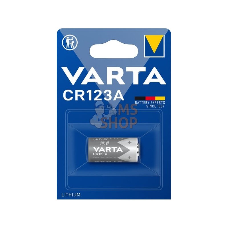 Batterie au lithium CR123A | VARTA CONSUMER BATTERIES Batterie au lithium CR123A | VARTA CONSUMER BATTERIESPR#1025269