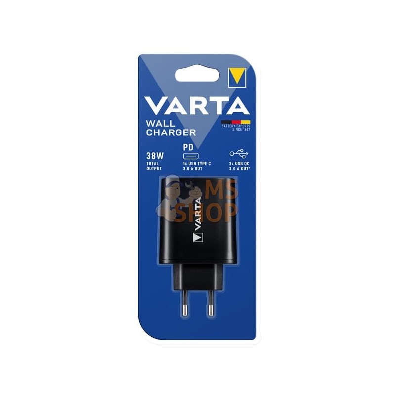 Chargeur Varta 230V - 3 x USB | VARTA CONSUMER BATTERIES Chargeur Varta 230V - 3 x USB | VARTA CONSUMER BATTERIESPR#885494