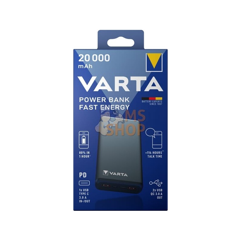 Batterie rapide 20 000 mAh | VARTA CONSUMER BATTERIES Batterie rapide 20 000 mAh | VARTA CONSUMER BATTERIESPR#1025253