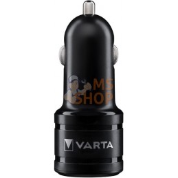 Chargeur de voiture double USB type C | VARTA CONSUMER BATTERIES Chargeur de voiture double USB type C | VARTA CONSUMER BATTERIE