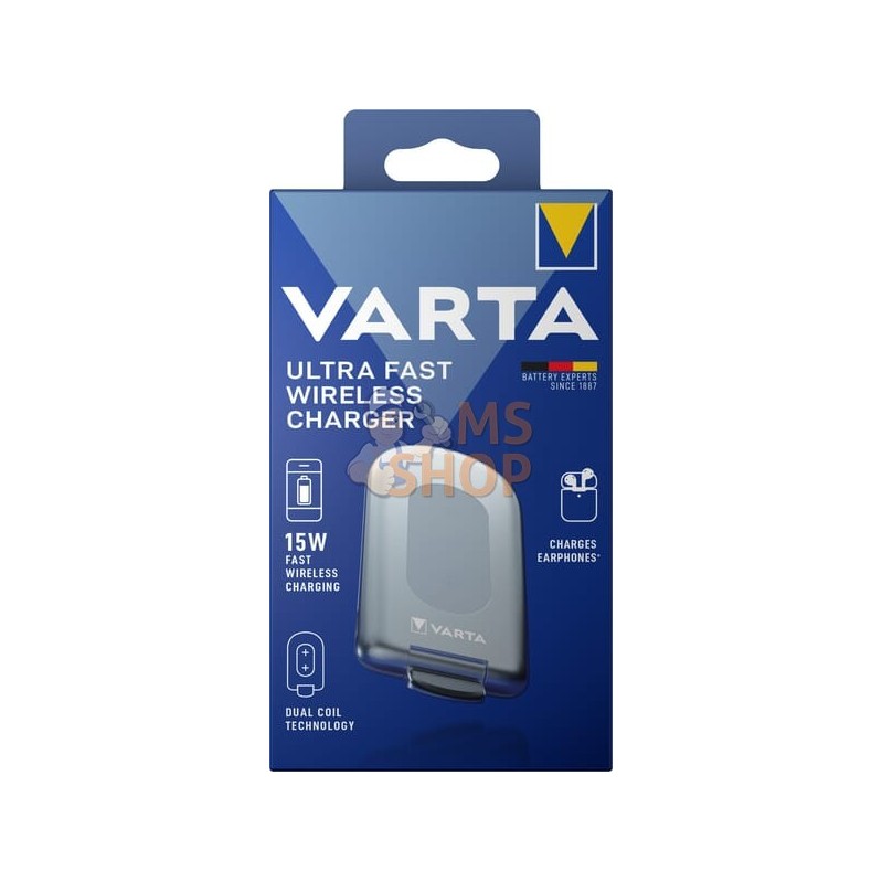 Chargeur sans fil 15 W | VARTA CONSUMER BATTERIES Chargeur sans fil 15 W | VARTA CONSUMER BATTERIESPR#1112633